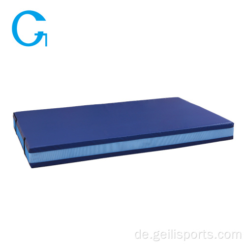 Blaue Gymnastik-Landung Sport Gymnastikmatte